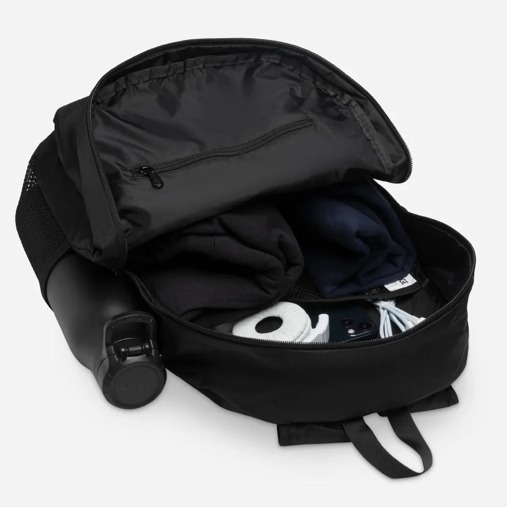 The Ridge Packable Black Ripstop Backpack